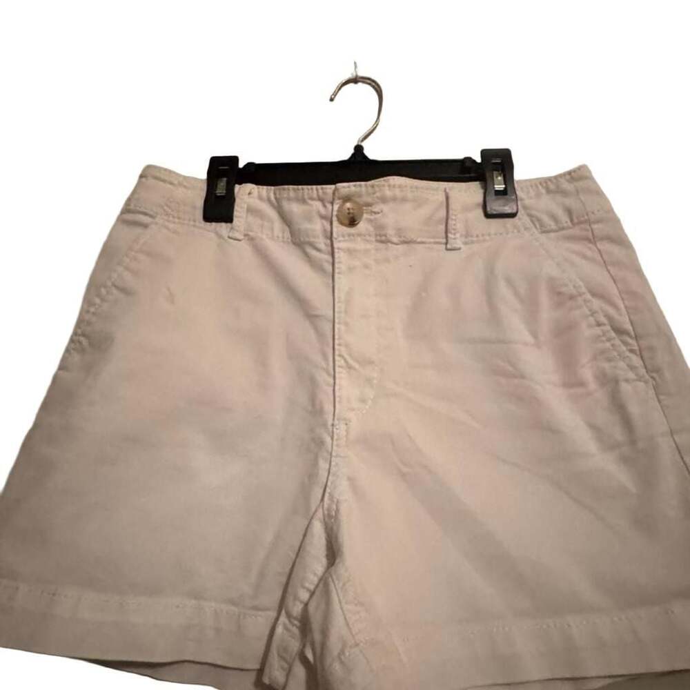 LOFT White Cotton Casual Shorts
